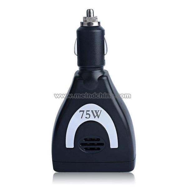 75W Car Power Inverter DC to AC Portable USB Converter Adapter Adaptor Transformer Charger