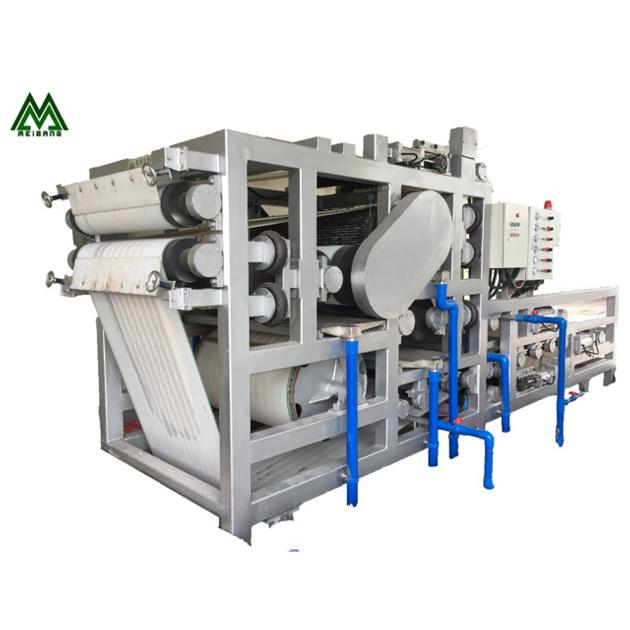 beverage plant wastewater dewatering chamber filter press machine