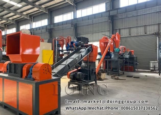 Copper Aluminum Radiator Recycling Machine