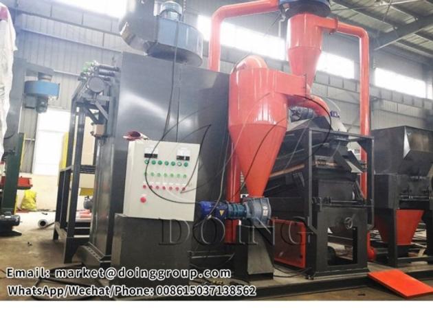High Separating Rate Copper Cable Granulator