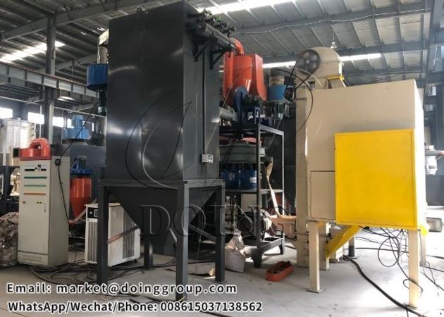 Aluminum plastic recycling machine