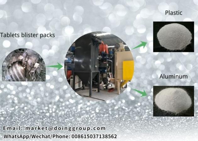 Aluminum Plastic Separation Recycling Machine