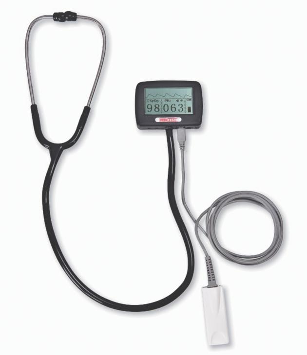 Meditech Vs2 Visual Multifunctional Stethoscope with SpO2