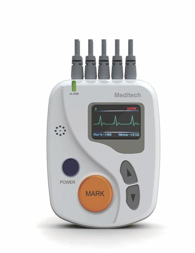 Meditech Portable ECG Recorder 48h 12
