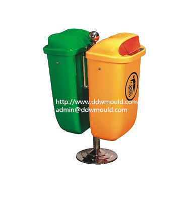 DDW Plastic Trash Bin Mold Plastic