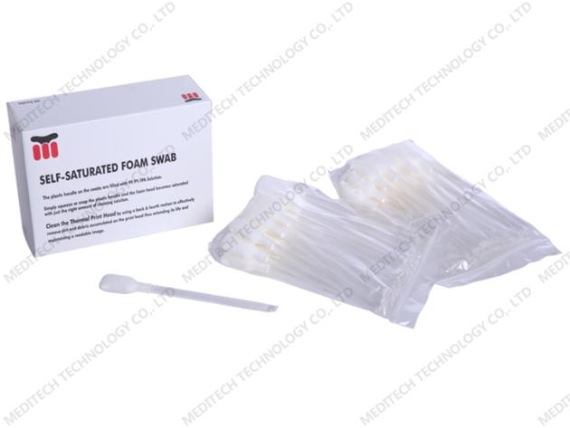 Self-Saturated Cleaning Swab