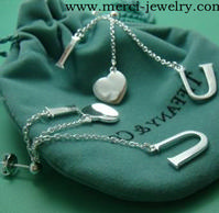 Tiffany silver drop earring wholesale