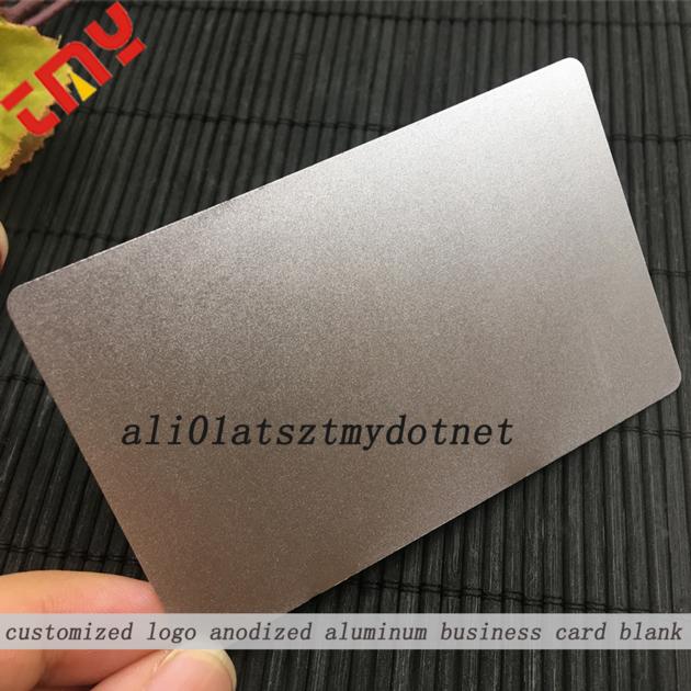 Aluminum Business Card Anodized Aluminum Business