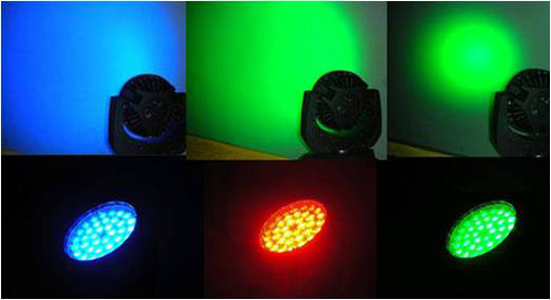 10W 36 LED ZOOM MOVING HEAD