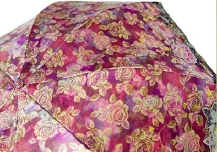 Warp Printed Jacquard for Umbrellas