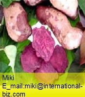 Purple sweet potato Red color