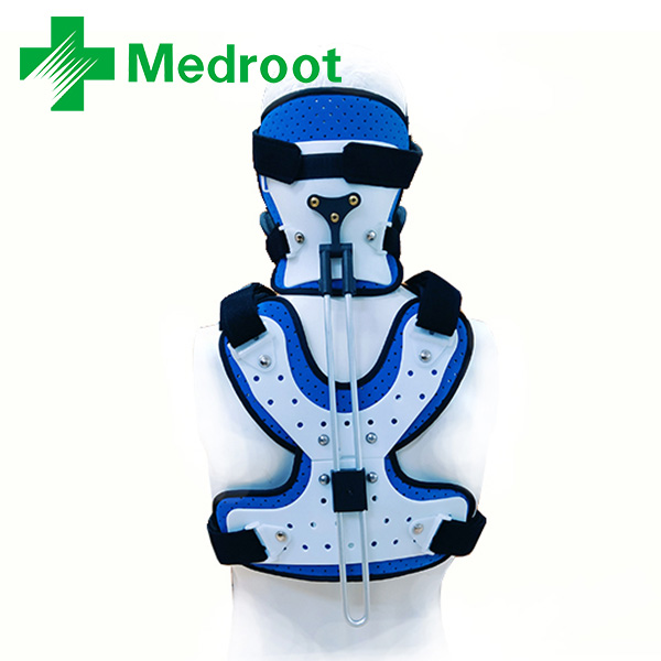 Head Chest Medroot Medical Vertebra Traction Device Cervical Thoracic Brace Orthosis