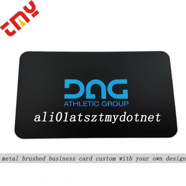 Custom Blank Metal Credit Cards,Black Metal Business Card Printing