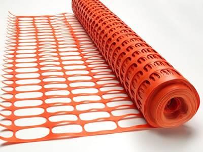 High Visible Orange Barrier Safety Temporary Fence