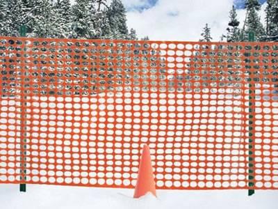 High Visible Orange Barrier Safety Temporary