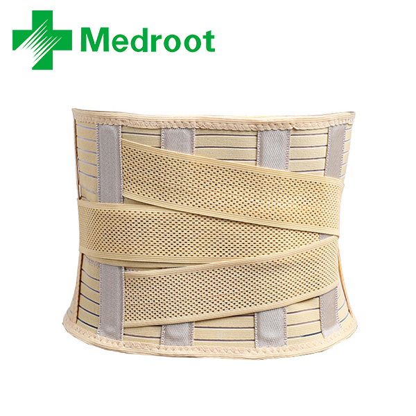 OEM China Factory Medroot Medical Brace Waist Spine Belt Bandage