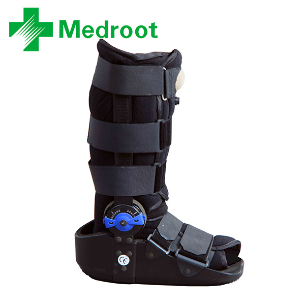 CE FDA Certification Medroot Brace Splint Pneumatic Cam Orthotic Medical Walker Boot