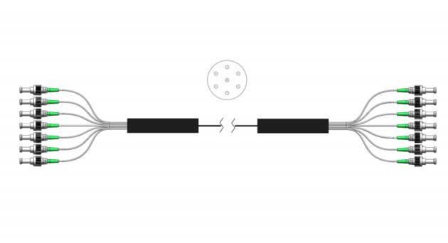 MCF Multicore Fiber Fanout