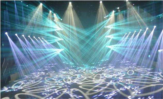 330W BEAM GOBOS LIGHT B