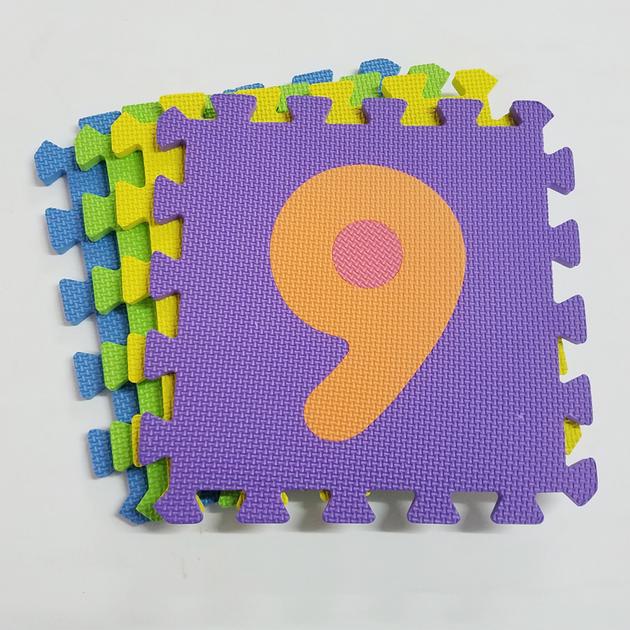 Melors EVA Learning and Playing Numbers Puzzle Mat for Children Study