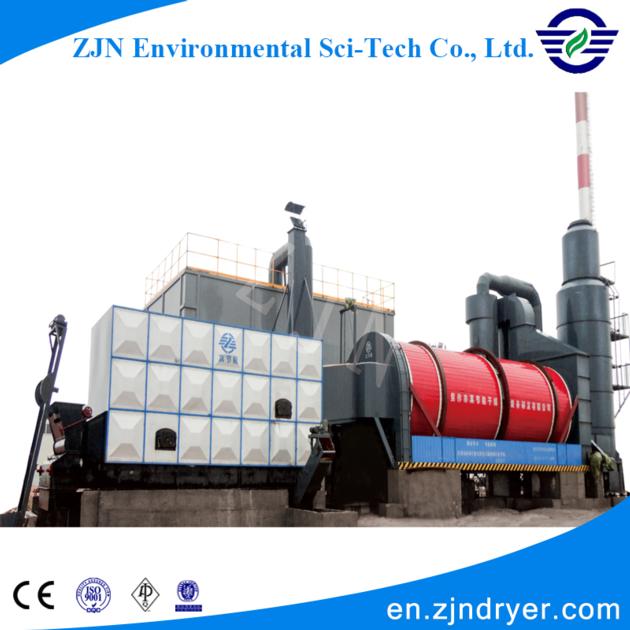 Food Waste to Animal Feed Drum Dryer Multi-function Rotary Dryer