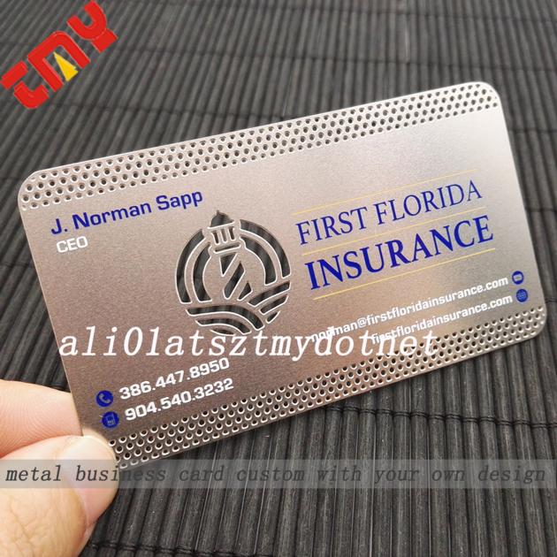 Luxe New Business Card Unique Stainless
