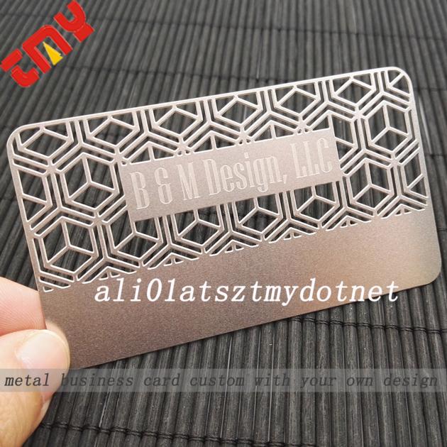 Luxe New Business Card Unique Stainless