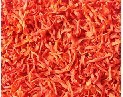 Dehydrated carrot silk