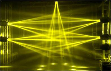 4 25W LED SUPER BEAM LIGHT