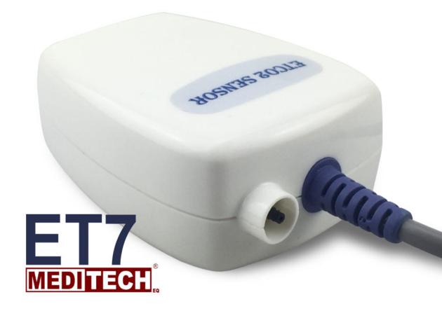 Meditech MDET7 External side stream ETCO2