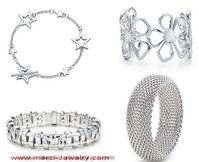 Tiffany silver bangles wholesale