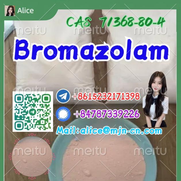 CAS 71368-80-4 Bromazolam	telegram:+86 15232171398	signal:+84787339226