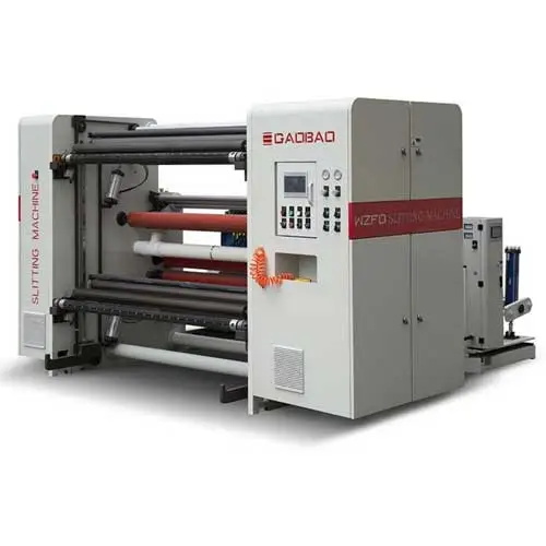 FQA FLEXIBLE FILM SLITTER REWINDER AUTOMATIC HIGH-PRECISION JUMBO FILM ROLL SLITTING REWINDING MACHI