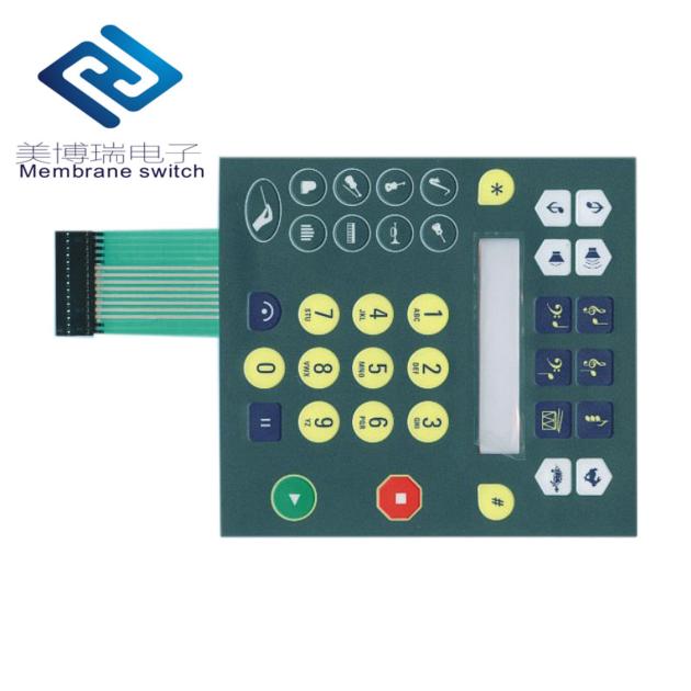 Waterproof Membrane Switch Panel Sticker Graphic