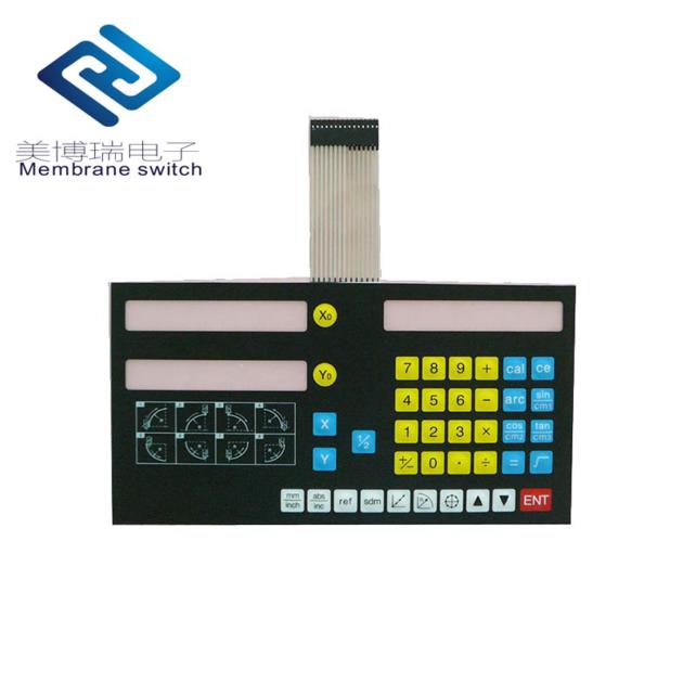 Waterproof Membrane Switch Panel Sticker Graphic