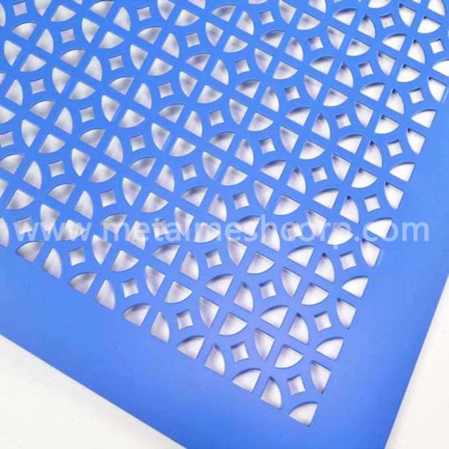 Round Hole Aluminum Perforated Mesh