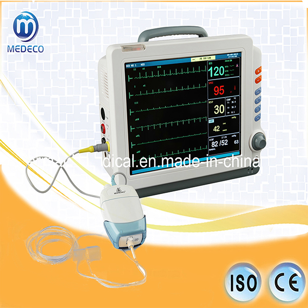 Medical Equipment High Quality Clinic Patient Use ECG Machine, Multi-Parameter Patient Monitor 9000