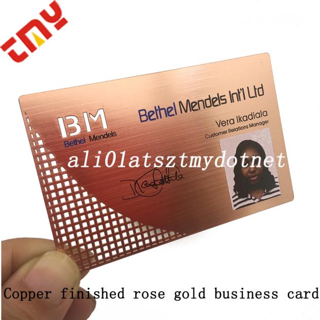 Unique Business Card Design Custom Embossed