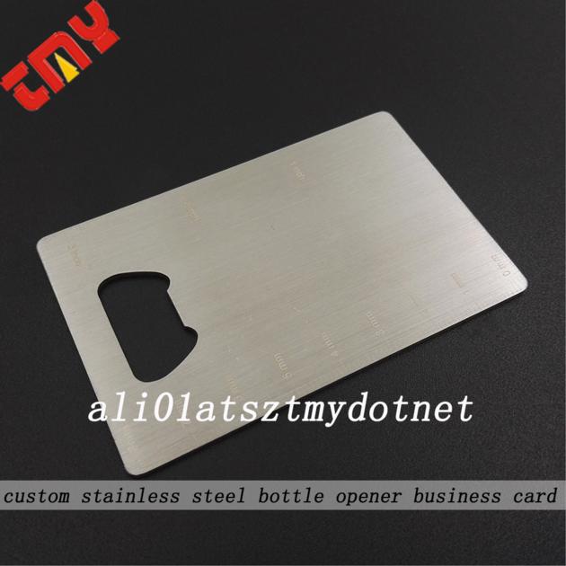 Aluminum Business Card Anodized Aluminum Business