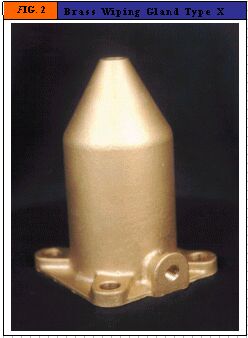 Brass Wiping Gland X Type