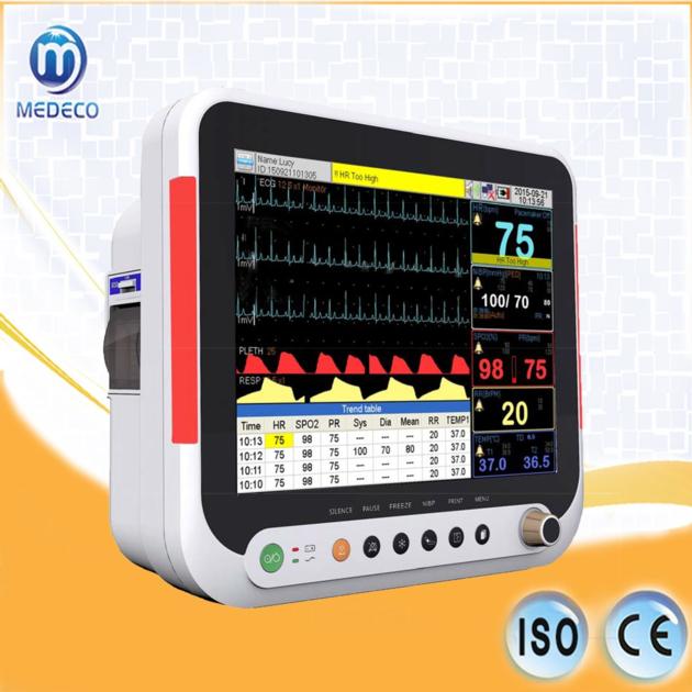Clinic Medical Patient High Quality Me9 Multi-Parameter Monitor with Ce/ISO Approved