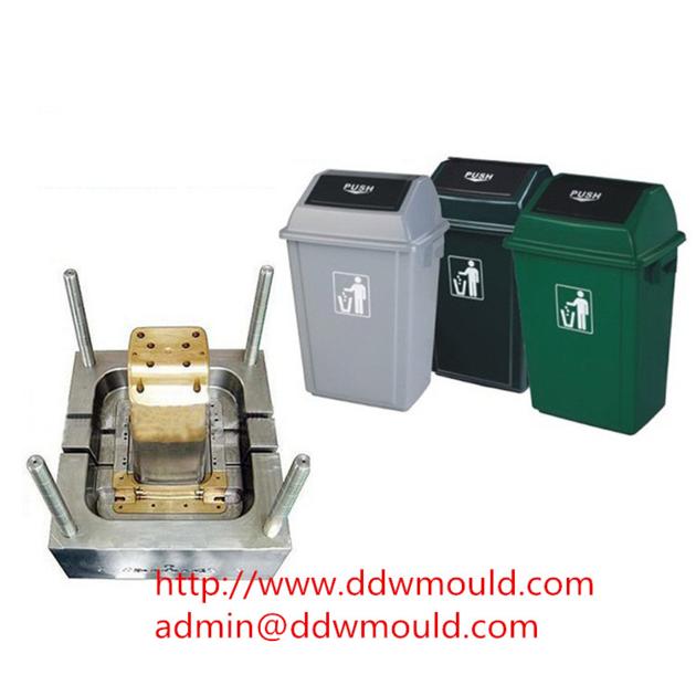 DDW Plastic Trash Bin Mold Plastic