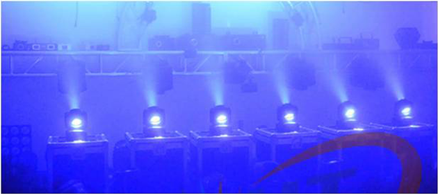 DOUBLE FACT LED MOVING HEAD LIGHT