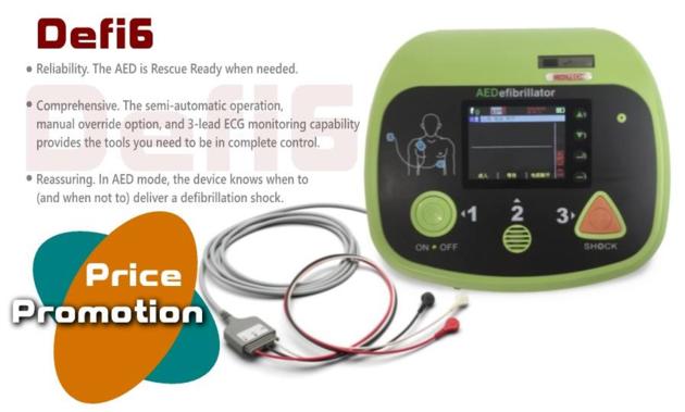Defi6 AED Portable Defibrillator