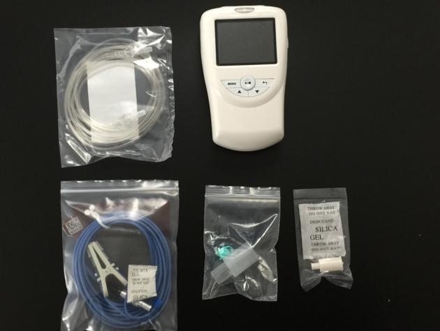 Veterinary External CO2 Monitor Capnvet From Meditech with Pulse Oximeter