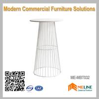 Popular Stainless steel wire round table/ bar table,ME-MBT032