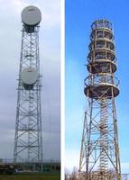 telecom microwave towers,