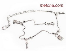 wholesales 925 silver anklets