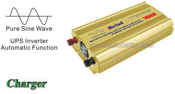 1000W Power Inverter Pure Sine Wave with UPS AC converter Watt Inverter Power Supply Solar Inverter