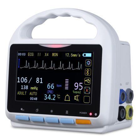 Meditech MD905 Monitor De Multiples Parametros Con Conexion Bluetooth Y Pantalla Tactil